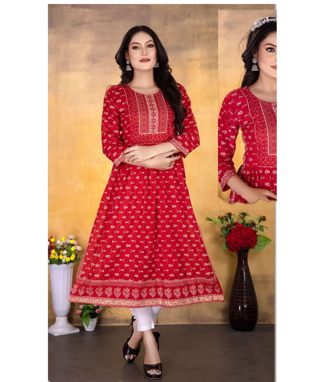 Aagya Naira Long Kurti Catalog